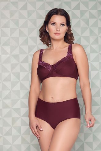 Бюстгальтер после мастэктомии Бордовый ЛФ0769 1006 фото 1