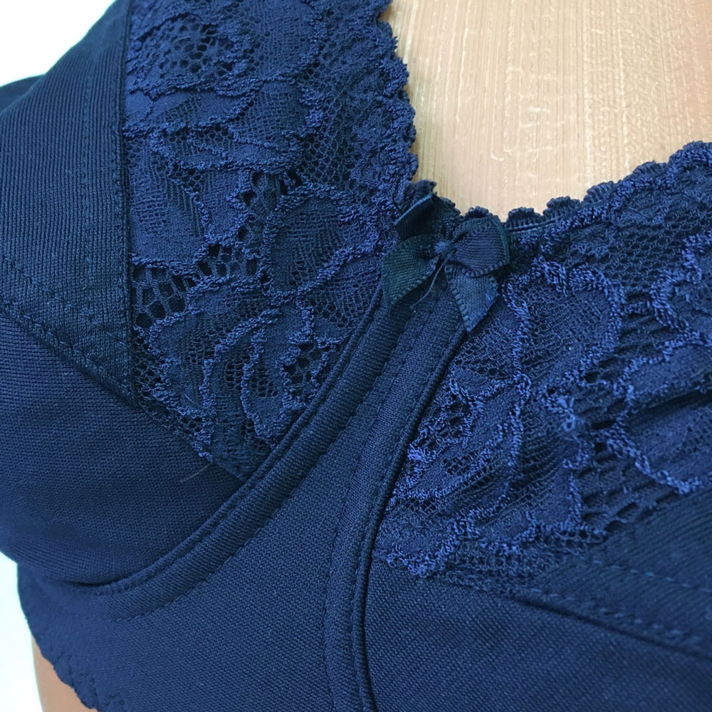 Бюстгальтер после мастэктомии Синий с голубым ЛФ0918 В104 фото 2