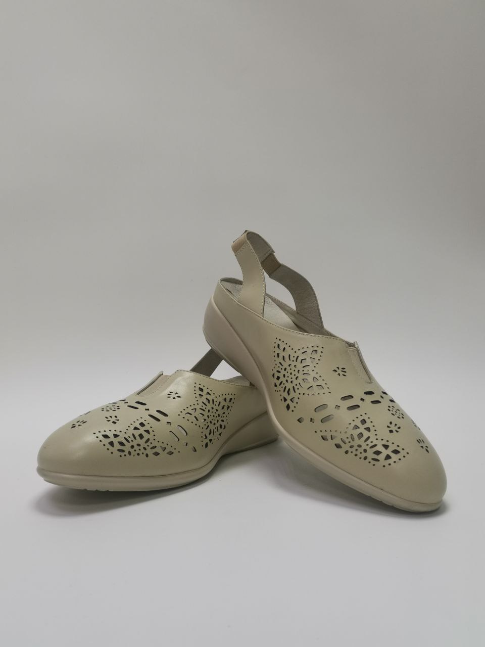 Босоножки женские цв.бежевый 8268 фото 5