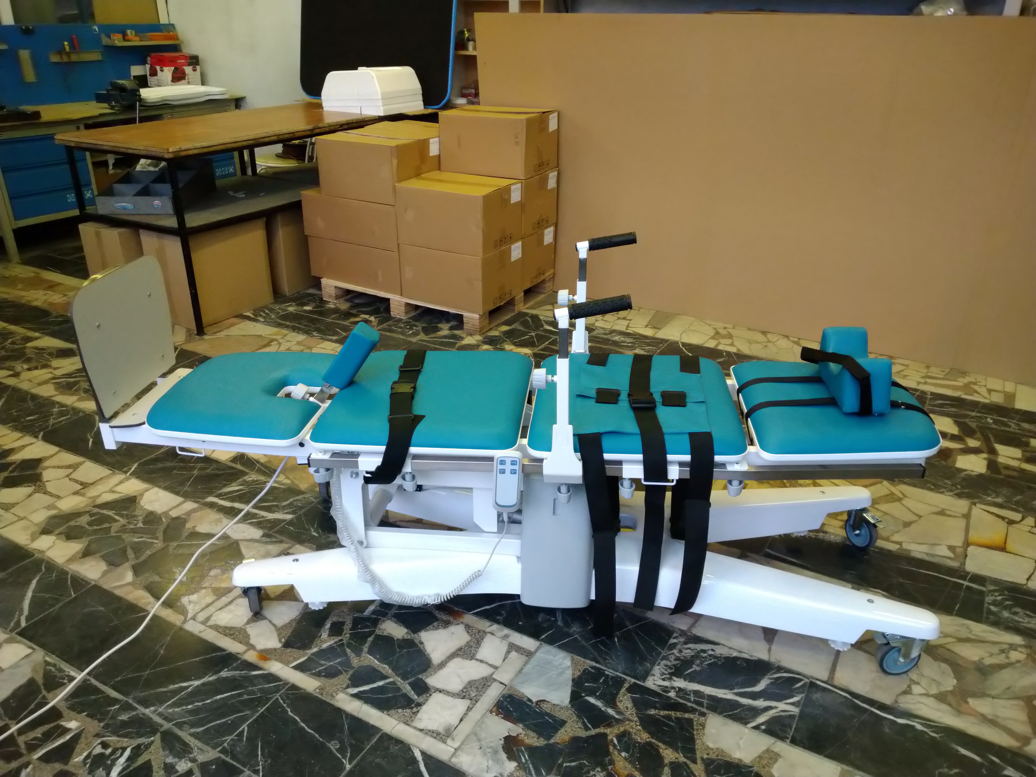 Вертикализатор 4-секционный с обратным наклоном, функ. тренделенбург, регул. высоты, СН-38.05.12 фото 3