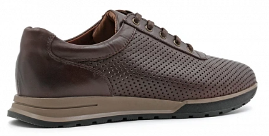 Полуботинки мужские (сложная ортопедическая обувь без утепленной подкладки) 92457-Х-002 ц.коричневый фото 4