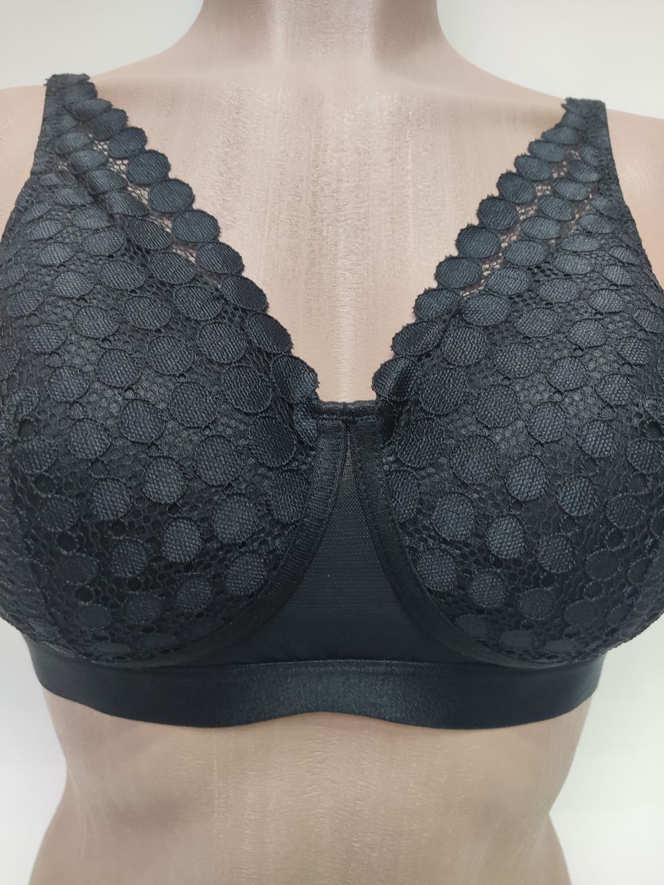 Бюстгальтер после мастэктомии Черный М9109 фото 4