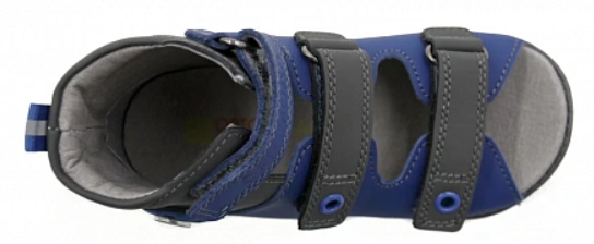 Сандалии ортопедические  с открытым носом цв.синий 2208-Х-024 ДЦП фото 6