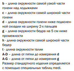 Компрессионные чулки Medi duomed 2 кл.компр. с открытым носком и резинкой на силиконовой основе фото 9