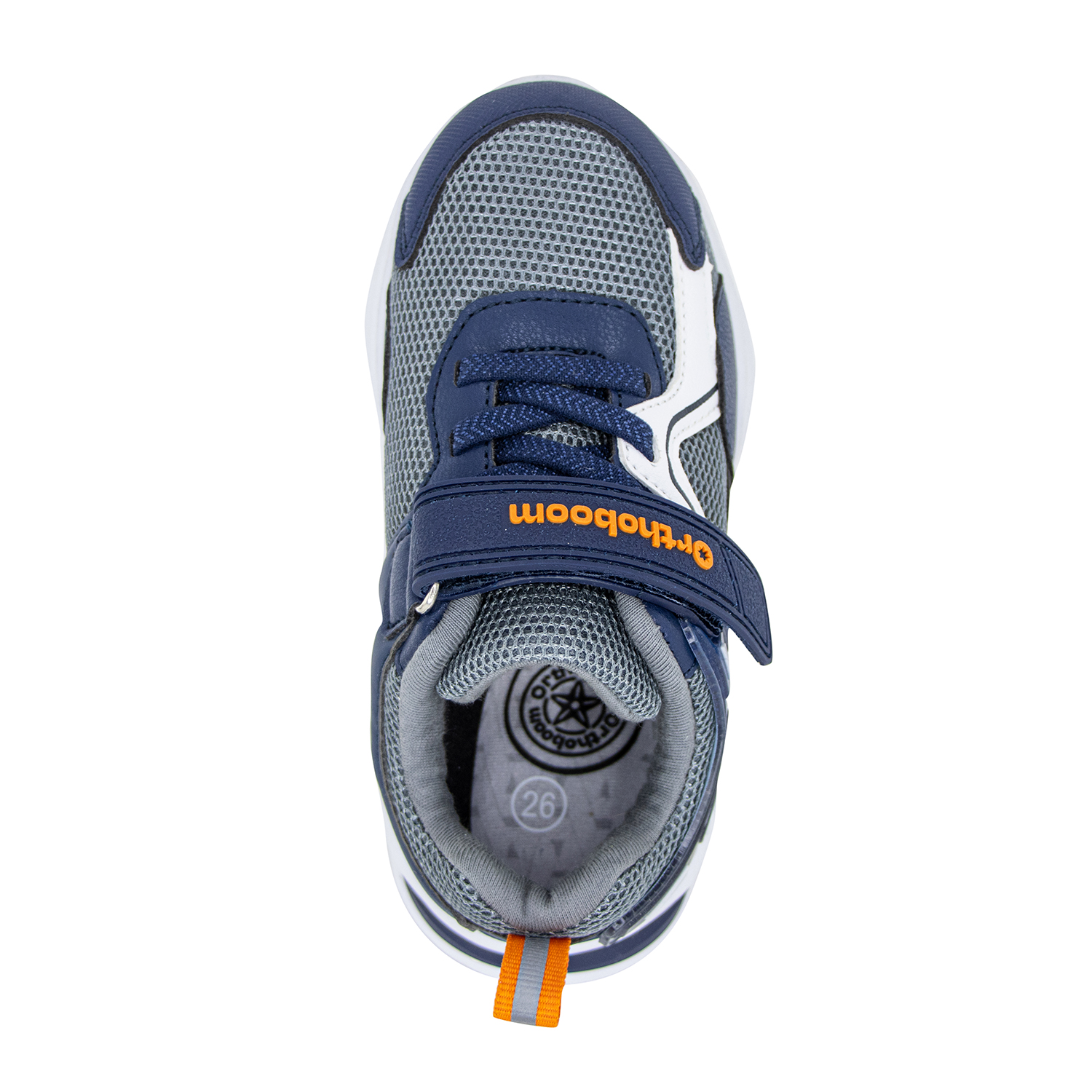 Ортопедические кроссовки Orthoboom 33223-26, цвет сине-серый фото 6