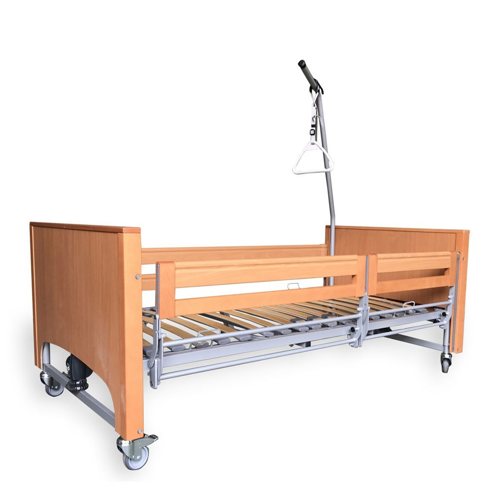 Кровать 4-х секционная функциональная электрическая Vermeiren Luna с раздельными боковинами фото 1