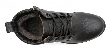 Ботинки ортопедические мужские зимние Ортомода 18-55-3 кожаные на молнии и шнурках фото 6